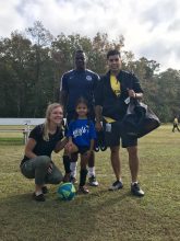 Ava with Blue Storm Coaches